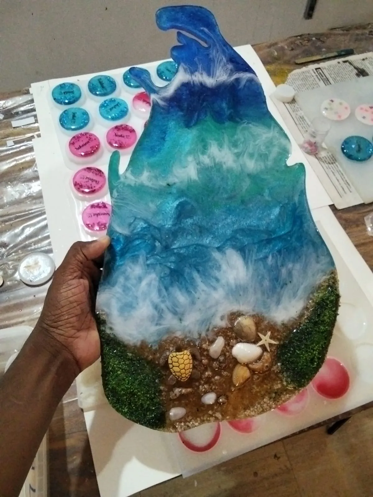 Sri Lanka Art (full resin)